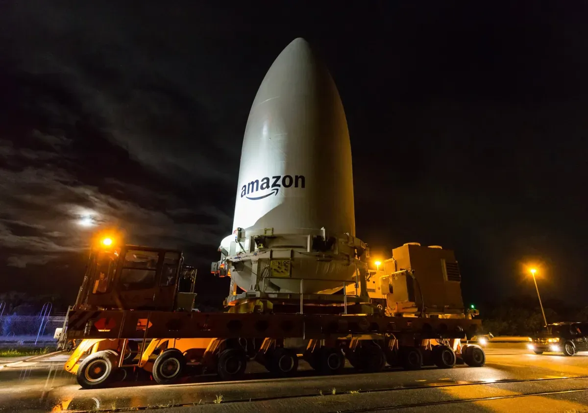 Watch United Launch Alliance launch two Mission Kuiper take a look at satellites for Amazon